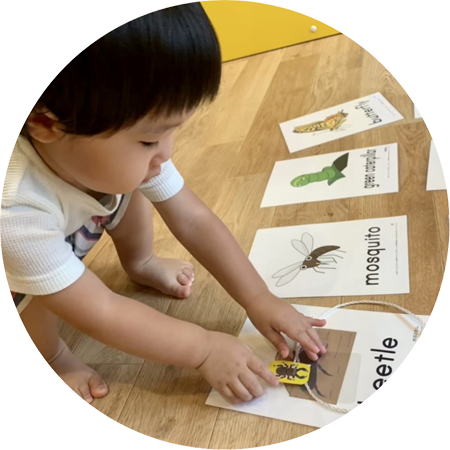 発育に合わせた プチレッスン