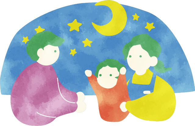 朝早くから夜も遅くまで対応 長い保育時間