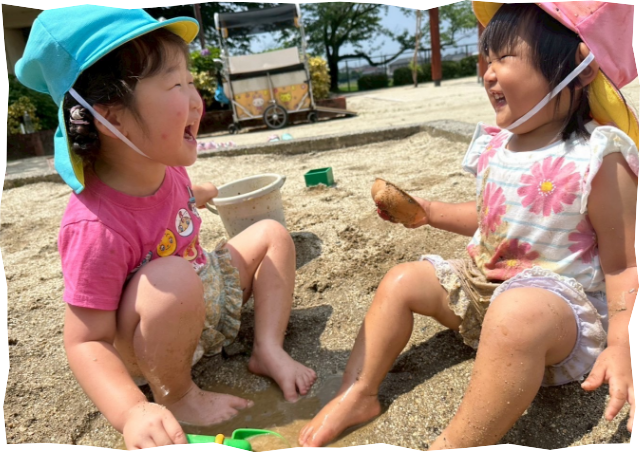 人や物、生き物を大切にし、やさしい心や思いやりをもてる子ども